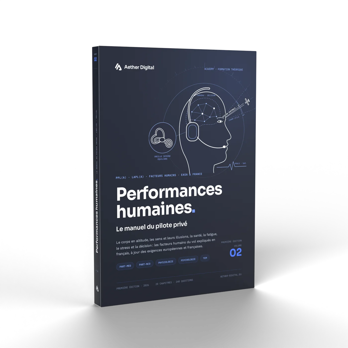 Le livre Performances humaines, couverture vue de trois quarts